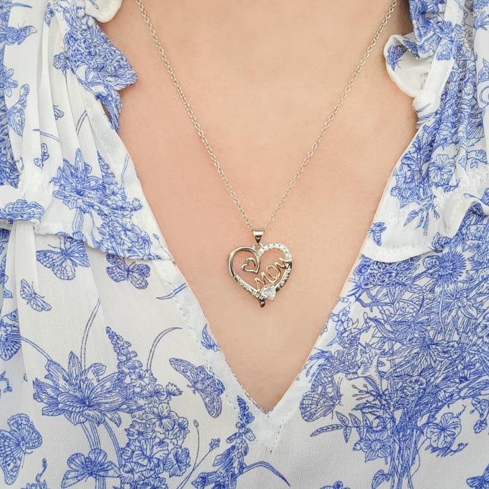  Heart Mom Necklace