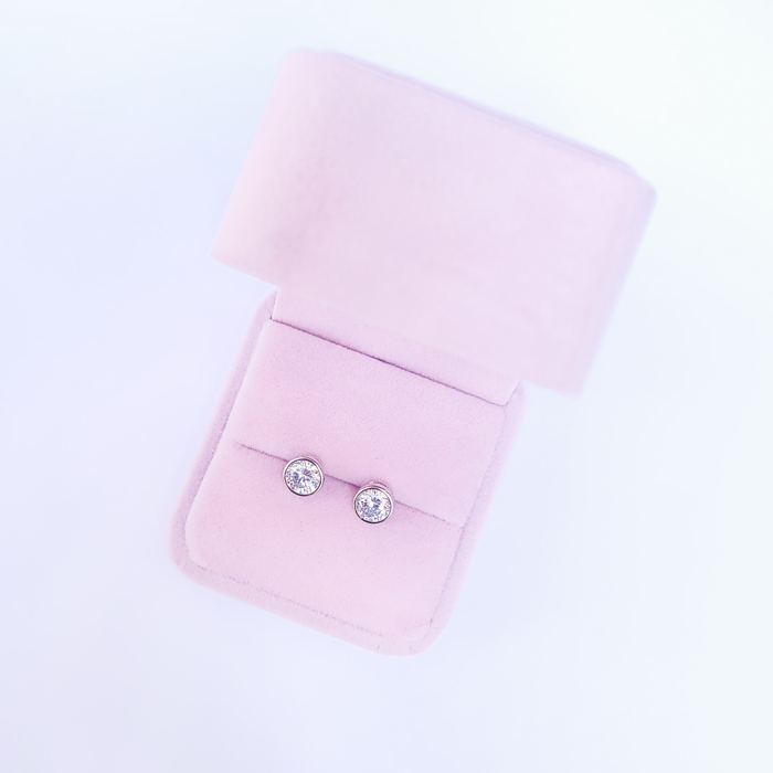 Anne Earrings - Sterling Silver with 18K Gold Plating