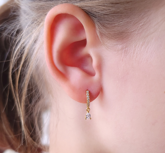 Hypoallergenic Hoop Earrings for Kids 