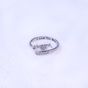 "I Love You Mom" Ring