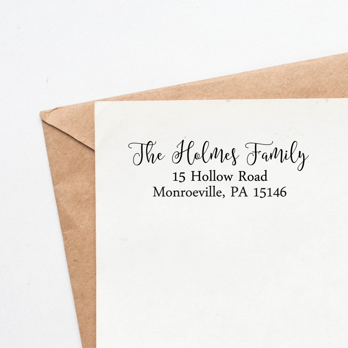 Self Inking Address Stamps