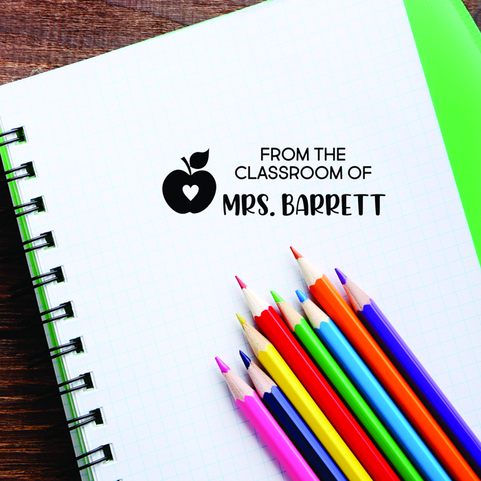 Personalized Teacher Stamps