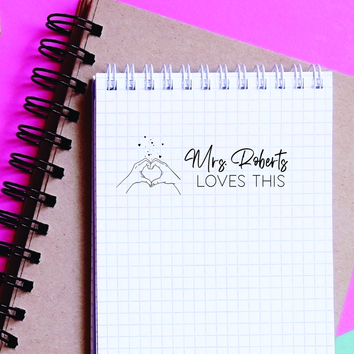 Personalized Teacher Stamps
