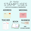  Self Inking Address Stamps