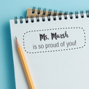 Design 10 Personalized Teacher Stamps