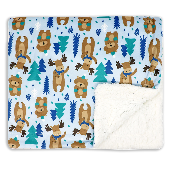28 Piece New Baby Arriving Gift Assortment, Blue and White