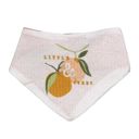 0-3M Home Grown Baby Organic Cotton  3 Piece Girls Peaches Layette Set