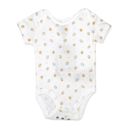 3-6M Home Grown Baby Organic Cotton  3 Piece Girls Peaches Layette Set