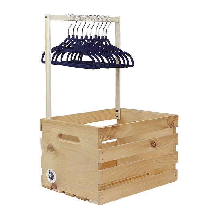 38 Piece Baby Boys Baby Shower Wardrobe Gift Crate 