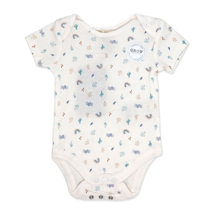 Home Grown Baby Organic Cotton  3 Piece Boys Southwest Layette Set