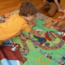  Pipp & Spalding Seek-and-Find Blanket, Springtime in the Woodlands, Toddler Bedtime Routine Adventure Throw