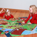  Pipp & Spalding Seek-and-Find Blanket, Springtime in the Woodlands, Toddler Bedtime Routine Adventure Throw