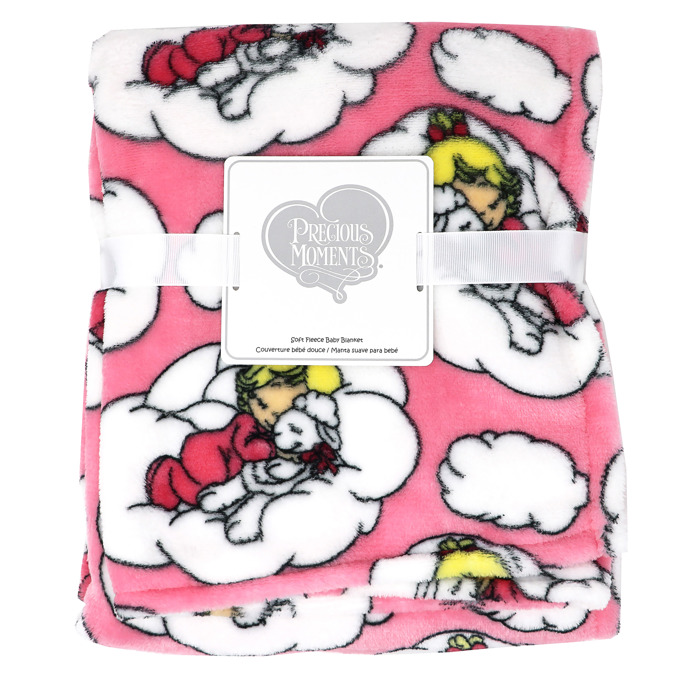28 Piece Baby Girl Arriving Gift Assortment, Pink and White