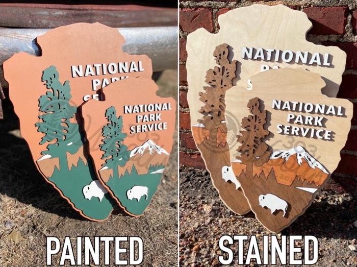 National Park Service Kids Name Sign, Custom NPS sign, National Park Name Sign, Adventure Sign, Kids Name Sign, Woodland Theme