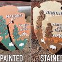  National Park Service Kids Name Sign, Custom NPS sign, National Park Name Sign, Adventure Sign, Kids Name Sign, Woodland Theme