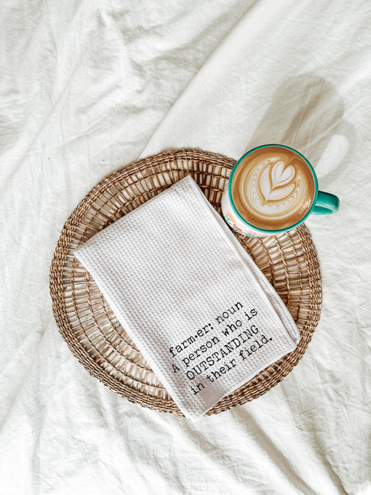 Farmer Tea Towel - Gift for Farmer