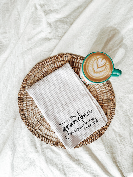 Grandma Kitchen Towel - Mother's Day Gift for Grandma
