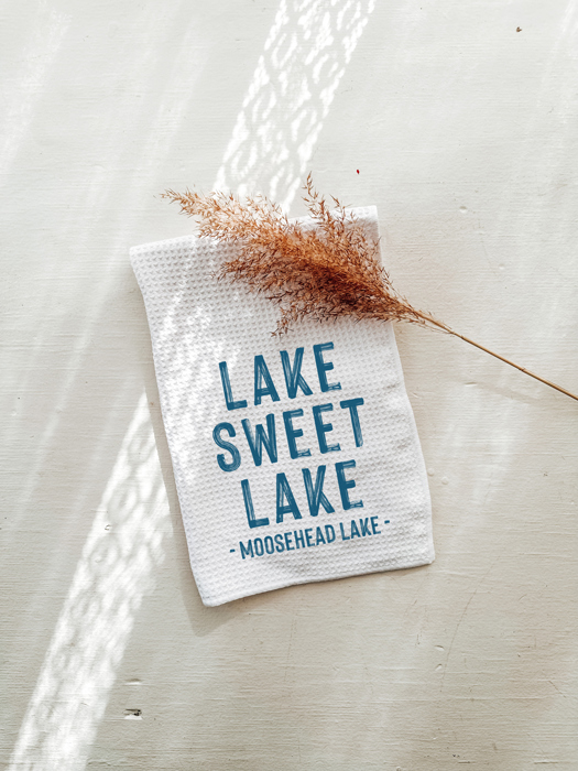 Lake Sweet Lake Kitchen Tea Towel