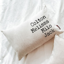  Family Name Pillow