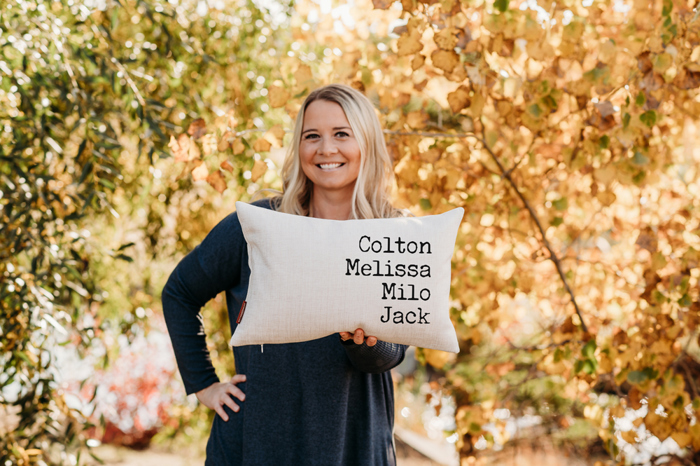 Family Name Pillow