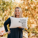  Family Name Pillow
