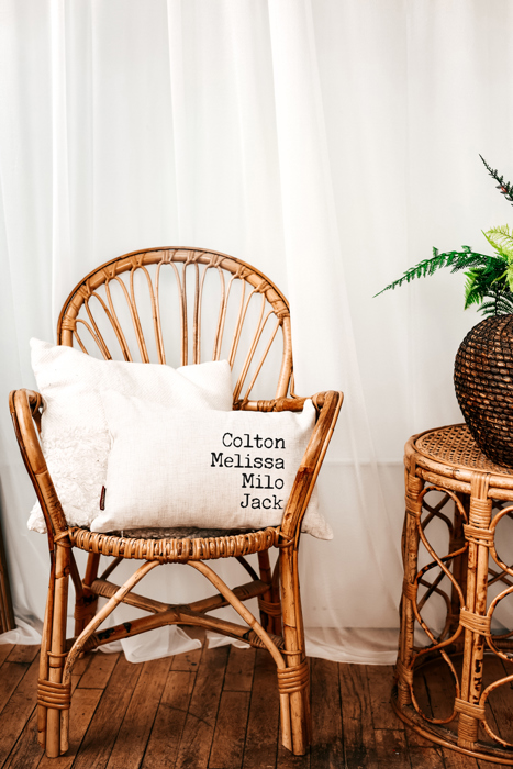 Family Name Pillow