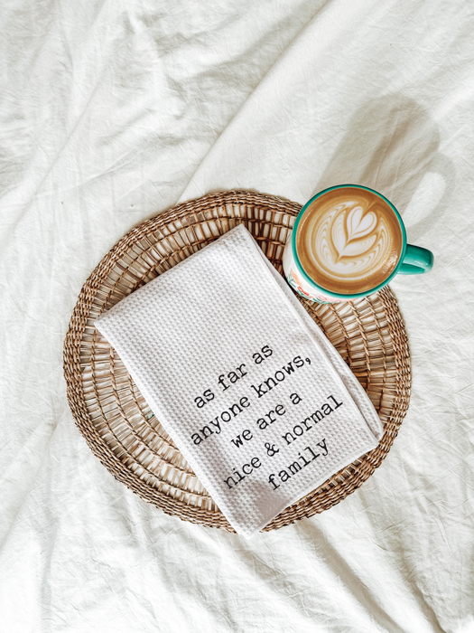Nice & Normal Family Kitchen Tea Towel