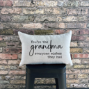  Grandma Quote Pillow