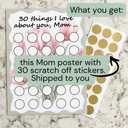  Scratch Off Poster for Mom