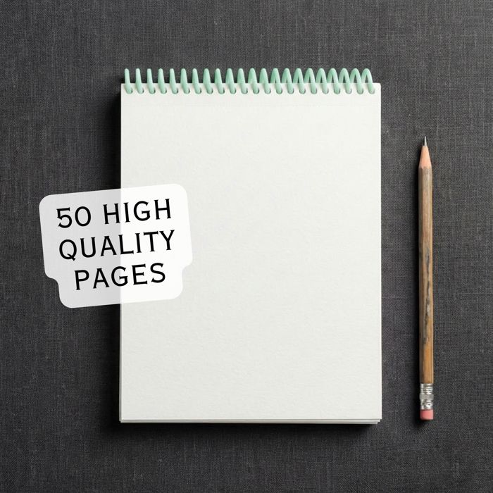 Personalized Sketchbook | 50 pages