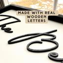  Wooden Family Name Sign | 20 x 8 inches