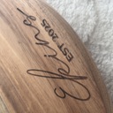  Customized Engraved Large Wooden Lazy Susan