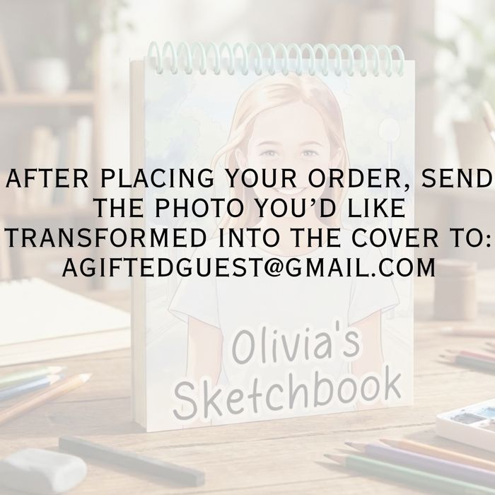 Personalized Sketchbook | 50 pages