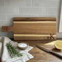  Custom Engraved Cutting Board with Handle
