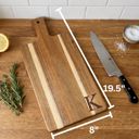  Custom Engraved Cutting Board with Handle