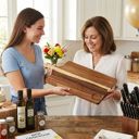  Custom Engraved Cutting Board with Handle