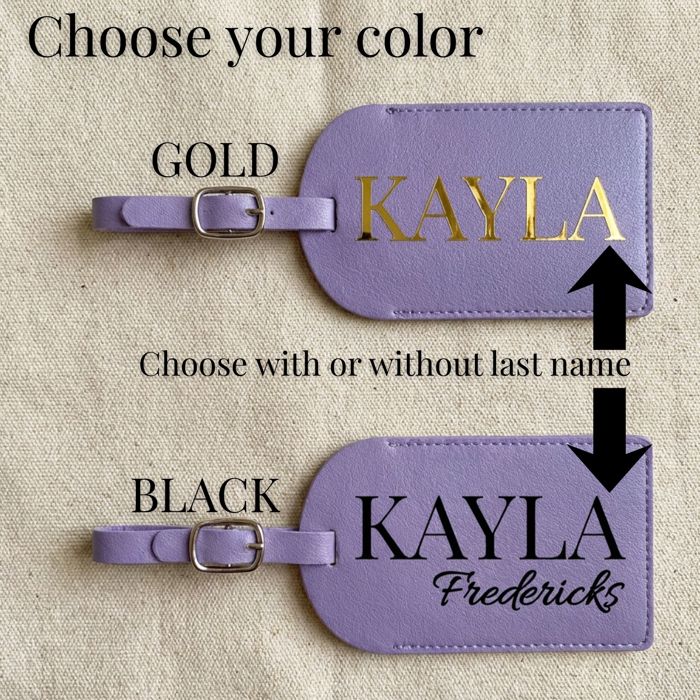 Custom Luggage Tag