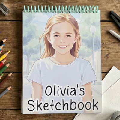 Personalized Sketchbook | 50 pages