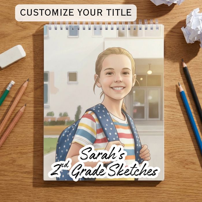 Personalized Sketchbook | 50 pages