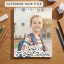  Personalized Sketchbook | 50 pages