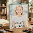  Personalized Sketchbook | 50 pages