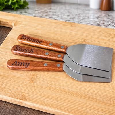 Personalized small dessert spatula - custom engraved- Mother's Day gift, Wedding, or Bakers.