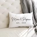  New Grandparent Gift Throw Pillow