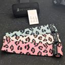  Leopard Print Fabric Resistance Bands – 3-Piece Non-Slip Workout Set