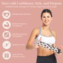  Leopard Print Fabric Resistance Bands – 3-Piece Non-Slip Workout Set