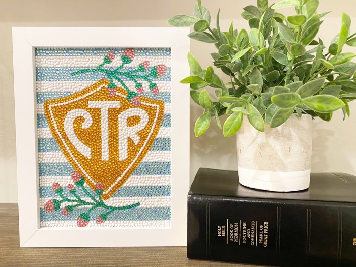 CTR Floral Diamond Art Kit