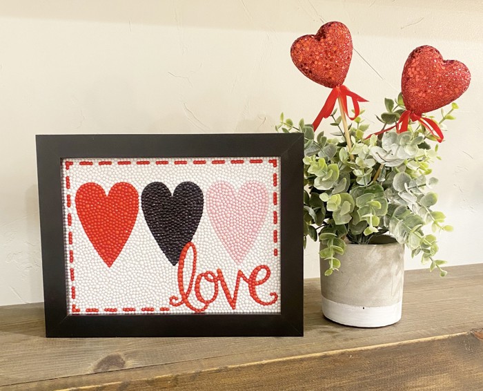 Hearts Diamond Art Kit