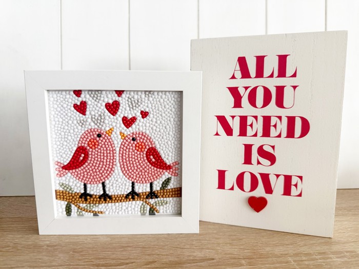 Lovebirds Diamond Art Kit