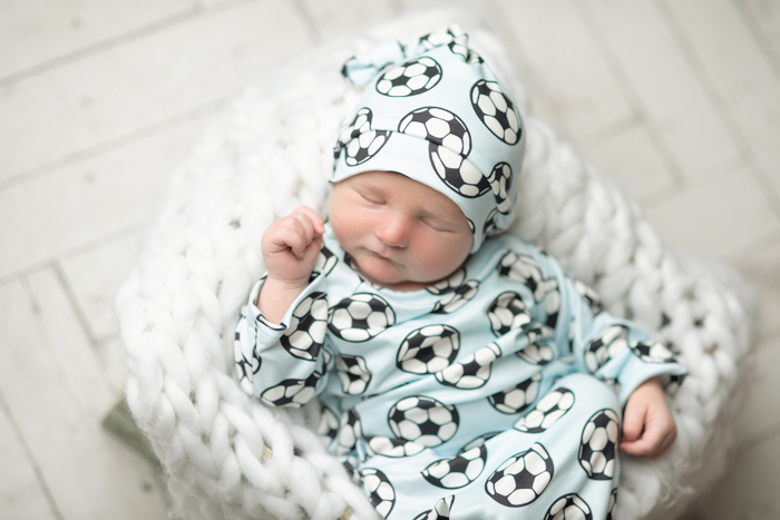 Soccer Baby Gown