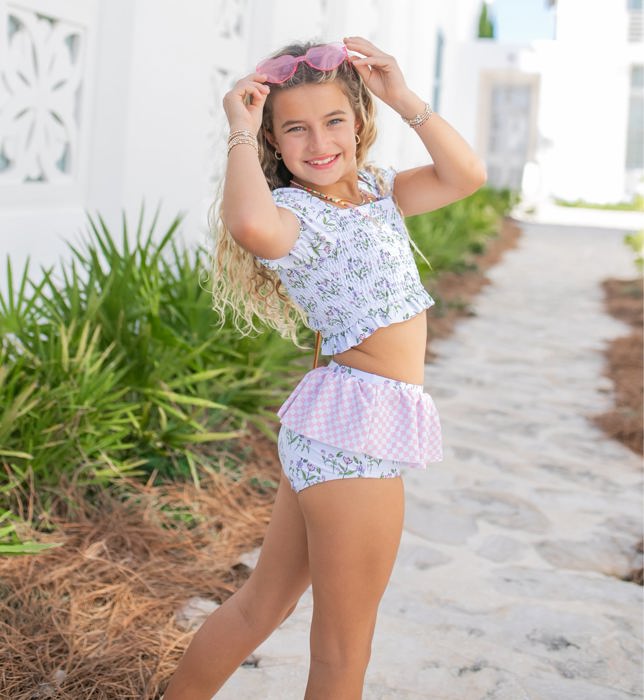 Abby Dainty Floral Swimsuit